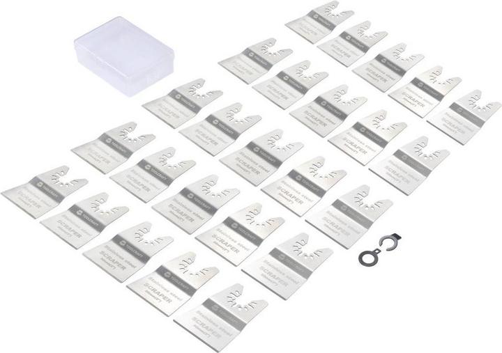 Produktbild Toolcraft TO-10258344 Edelstahl Multifunktionswerkzeug-Zubehör-Set 50 mm 20 S