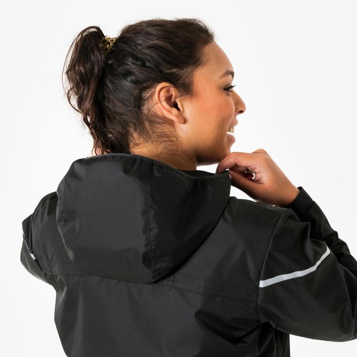Produktbild Kipsta Damen Regenjacke - VIRALTO Club schwarz (S)