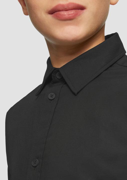 Immagine prodotto S.Oliver Hemd Popeline-Hemd im Slim Fit aus Baumwollstretch (134, 140)