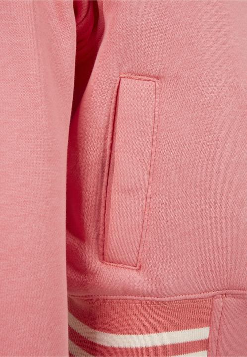 Actual product image Urban Classics Girls Inset College Sweat Jacket (158, 164)