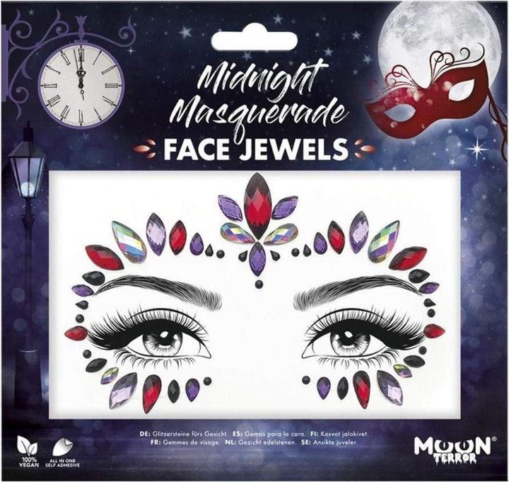 Actual product image Moon Creations Face Jewels Moon Midnight Masquerade