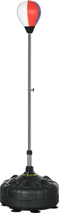 Immagine prodotto Swisshandel24 Punching ball, sacco da boxe 147-165 cm regolabile in altezza, allenatore di boxe stazionario (23 cm)