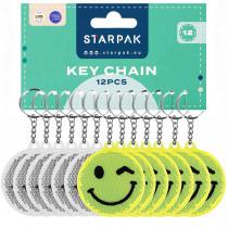 Produktbild Starpak Reflektierender Emot-Schlüsselanhänger, 7 cm grosse
