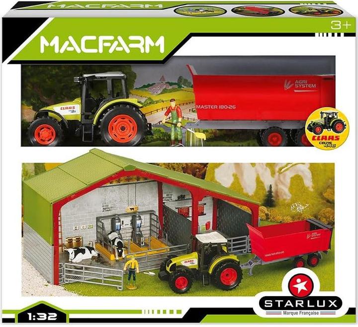Produktbild Starlux Milchbauern-Set mit Traktor