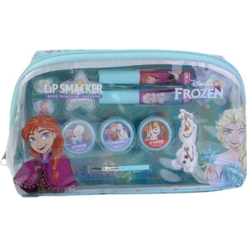 Lip Smacker, Rossetto + Lucidalabbra, Borsa per il trucco essenziale Disney Frozen