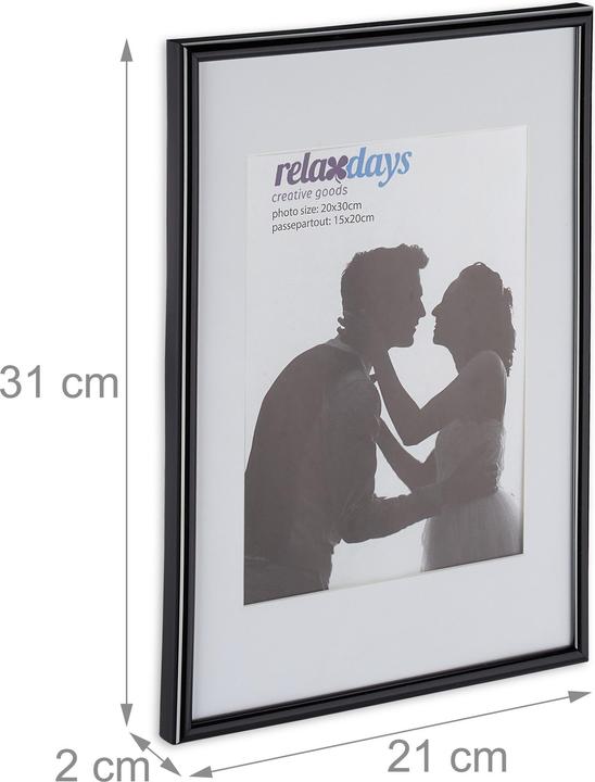 Immagine prodotto Relaxdays 2x Cornici (20 x 30 cm)