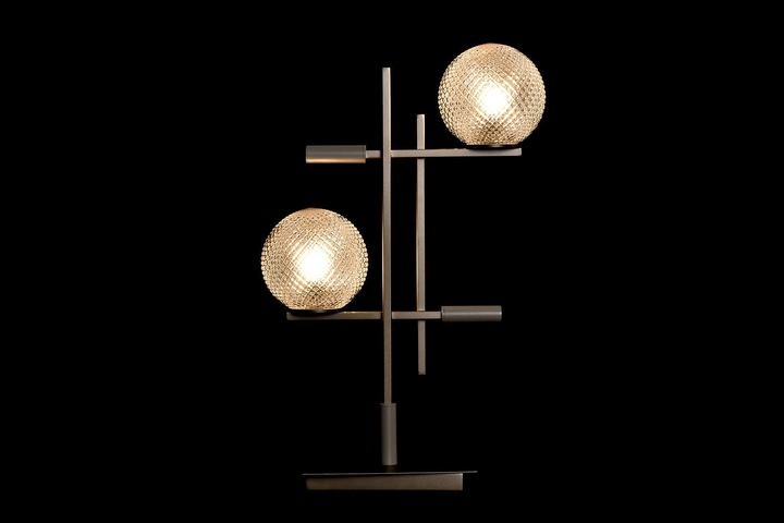 Image du produit DKD Home Decor Desk lamp Golden 220 V Modern (38 x 16 x 63 cm)