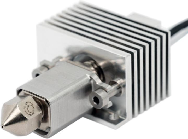 Produktbild MicroSwiss FlowTech™ Hotend for Bambu Lab P1P/P1S - Brass Plated CHT - High Flow (Hotend)