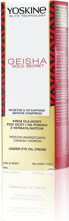 Image du produit Yoskine Geisha Gold Secret Eye and Eyes Wrinkle Cream 15ml (Fluide, 15 ml, Jour + nuit)