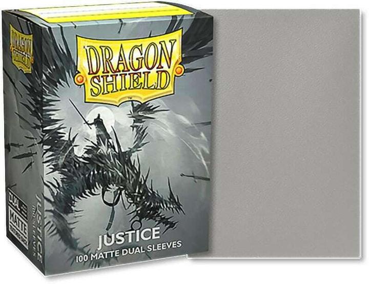 Produktbild Arcane Tinman Dragon Shield Dual Matte Sleeves (x100) - Justice