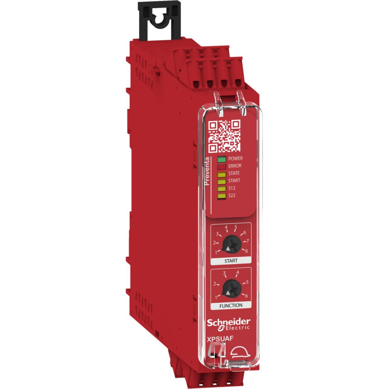 Schneider Electric Sicherheitsrelais 6Fkt 1Kreis PLe/Kat4SIL3 3S 1T 24V Federzugklemme, Relais
