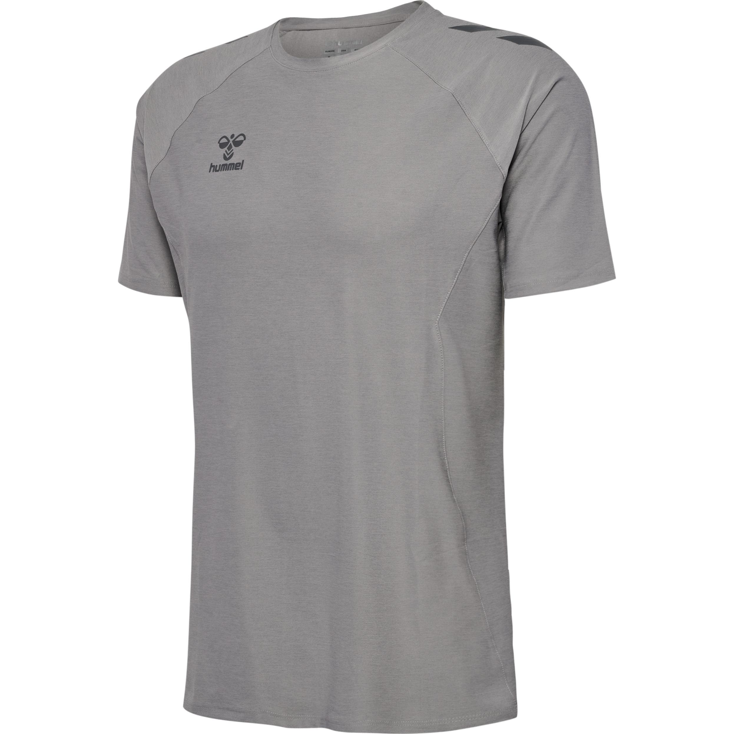 hummel, Herren, Sportshirt, hmlCIMA 2.0 JERSEY S/S (M), Grau, M