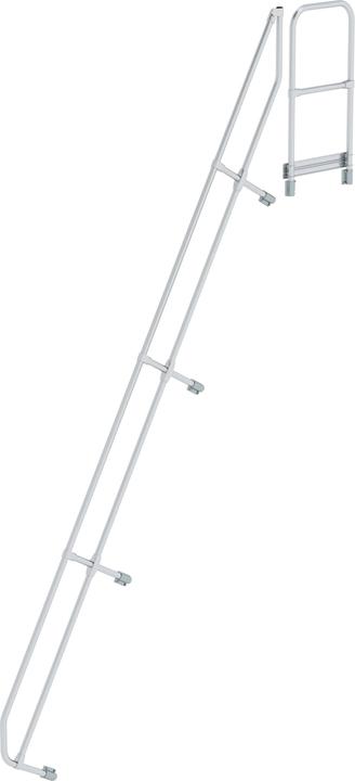 Productafbeelding Munk Trap met platform 60ï¿½ tweede leuning 16 treden helling 60ï¿½ (Steigers, 100 cm)