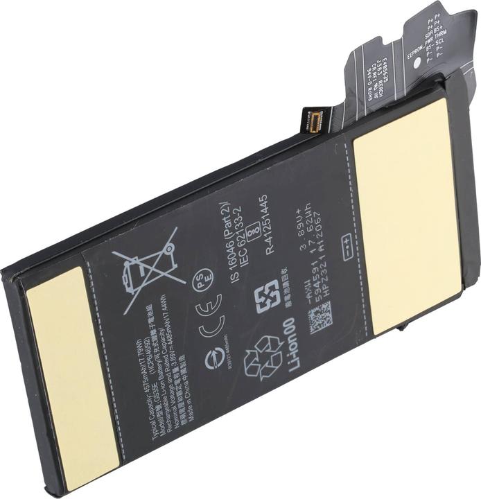 Produktbild AccuCell Akku passend für Google Pixel 8, Li-Polymer, 3,89V, 4485mAh, 17,4Wh, ohne Werkzeug