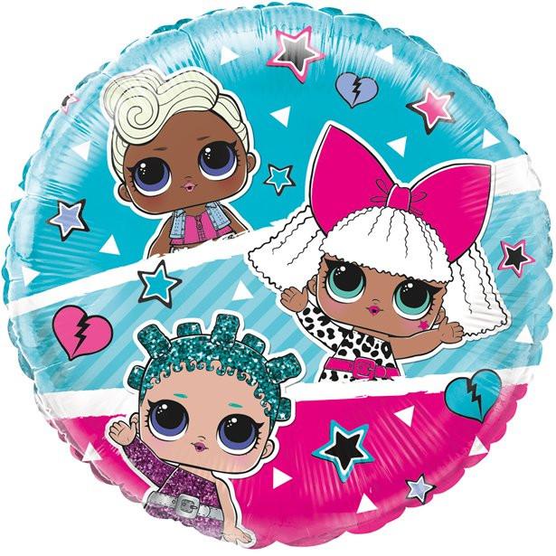 Produktbild Unique Ballon LOL Surprise Anniversaire