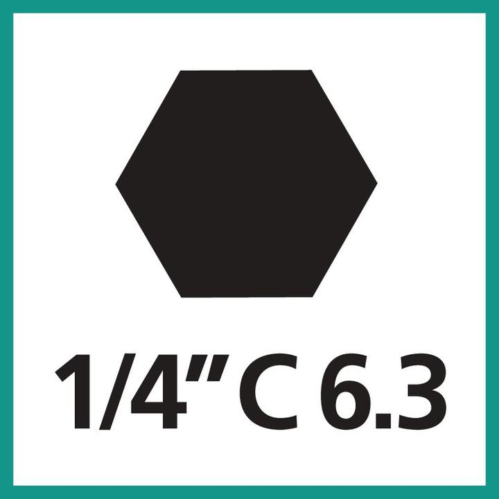 Produktbild PB Swiss Tools Bitset PB C6.703 CN BitBlock (TX15, TX20, TX10, TX 6, TX25, TX30, TX40, TX 8, TX 9, TX 7)