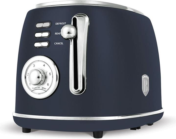 Actual product image BerlingerHaus Haus Toaster matt blue Deep Sea Collection