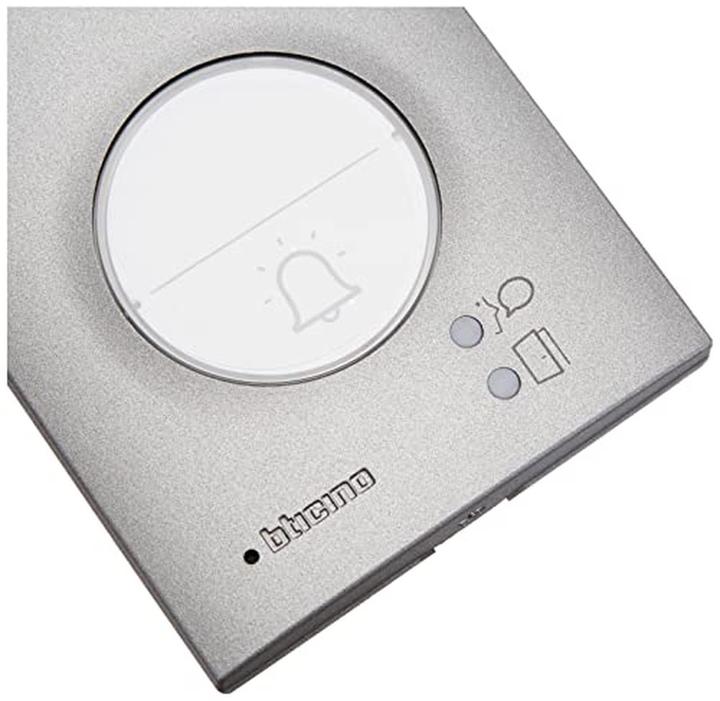 Produktbild Bticino 2-Draht Video-/Audio Türstation LINEA 3000 mit Transponder zur Türöffnung (Kabelgebunden)