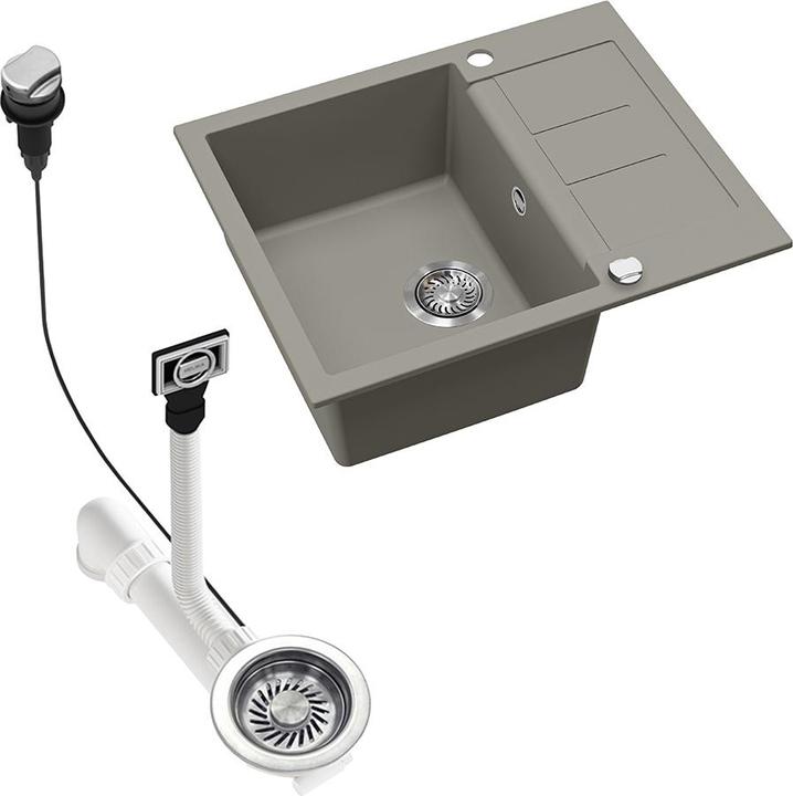 Produktbild Bergström Rom (Einbauspüle mit Abtropffläche, 62 cm, 50 cm)