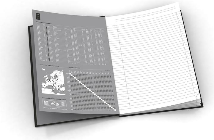 Actual product image Oxford Office (A4, Lined, Hardcover)