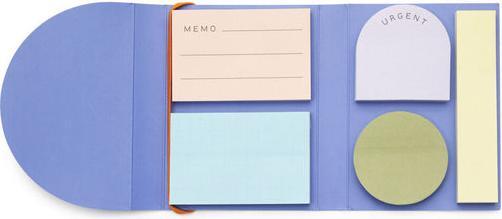 Actual product image Kikkerland Pocket Sticky Notes (120 x 89 mm)