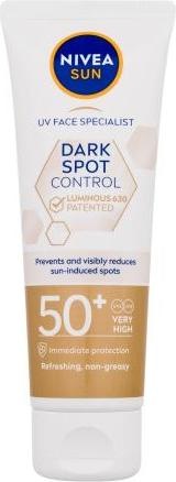 Actual product image NIVEA Sun Dark Spot Control Sun Fluid (Suntan cream, SPF 50, 40 ml, 60 g)