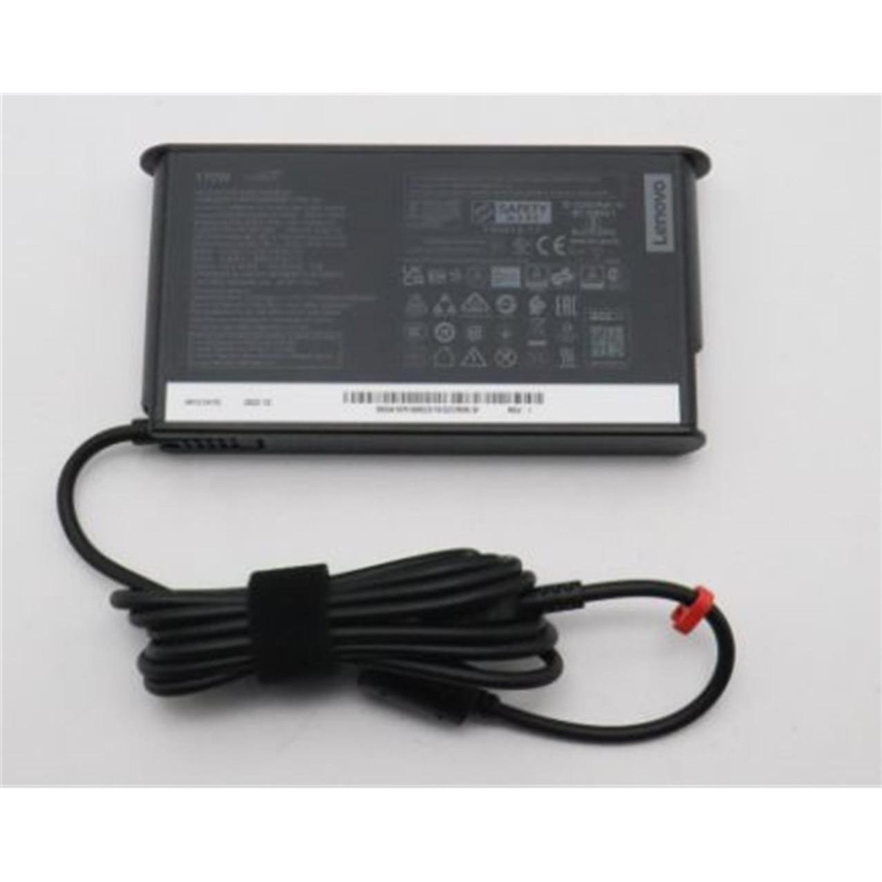 Lenovo AC-Adapter Slim 170 Watt 20V 3 Pin (170 W), Notebook Netzteil, Schwarz