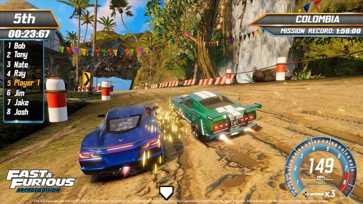 Image du produit Mindscape Fast and Furious: Arcade Edition (Code in Box) (Switch, EN)