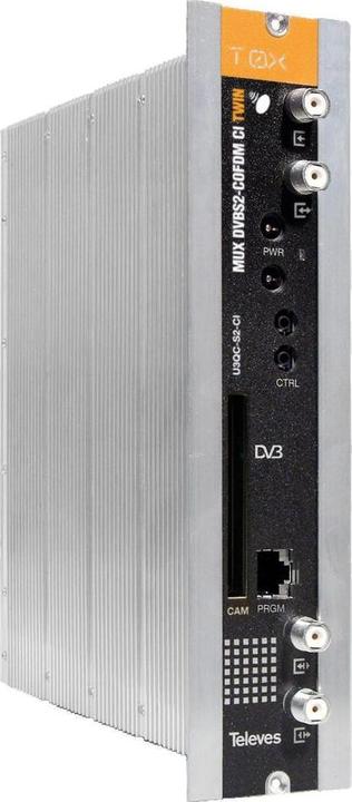 Televes T.0X DVBS2-COFDM CI TWIN MUX 3TP(2SAT):2C (DVB-S / -S2)