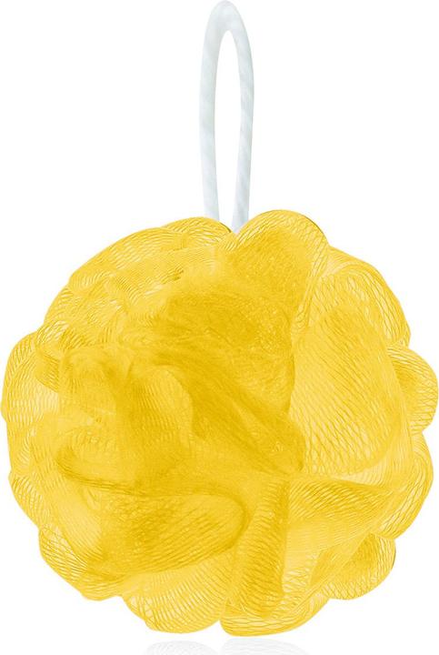 Accentra Spugna a rete con cordino, colore: giallo
