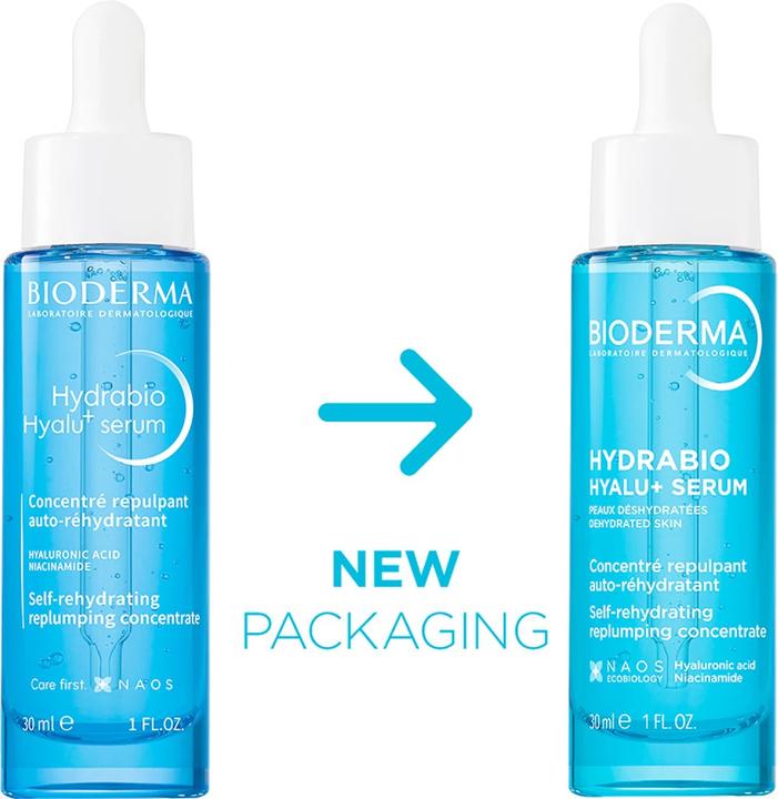 Actual product image Bioderma Hydrabio Hyala + moisturising serum that responds to the first signs of ageing. (30 ml)