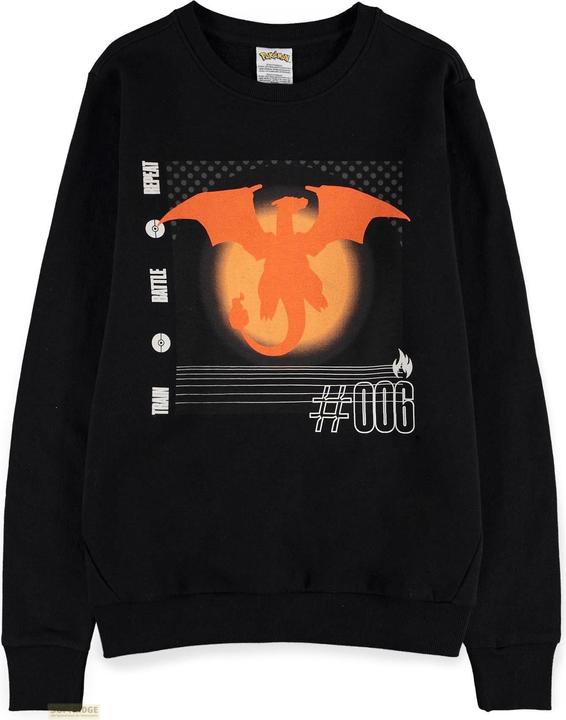 Difuzed POKEMON - Dracaufeu #006 - Sweat Homme (XL) (XL)