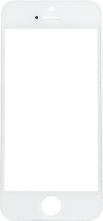 Produktbild OEM Touch Glas mit Rahmen und OCA für iPhone 5s weiss (Display, Apple iPhone 5s)