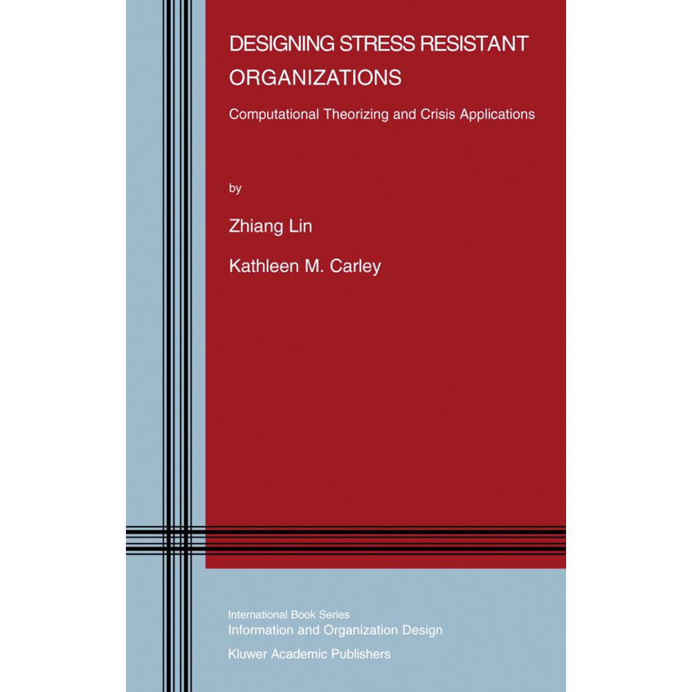 Designing Stress Resistant Organizations, Fachbücher