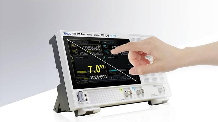 Produktbild Rigol DG852 Pro Funktionsgenerator netzbetrieben 1 µHz - 50MHz 2-Kanal Sinus, Rechteck, Rampe, Puls