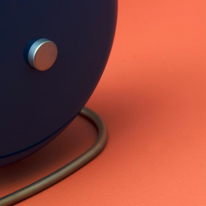 Actual product image Rosendahl Arne Jacobsen Station Table Clock with Alarm petrol