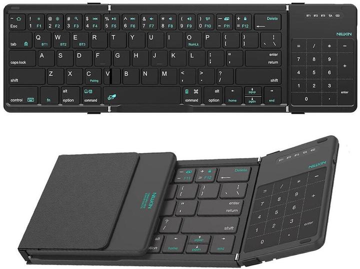 Nillkin Cube Pocket Keyboard 本体 Nillkin Cube ポケット折りたたみキーボード＆FiberSnap トリプル