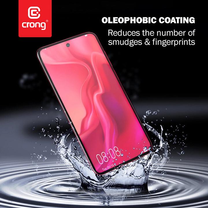Produktbild Crong 7D Nano Flexible Glass Full Coverage Hybrid Screen Protector 9H Samsung Galaxy S21 (Samsung Galaxy S21)