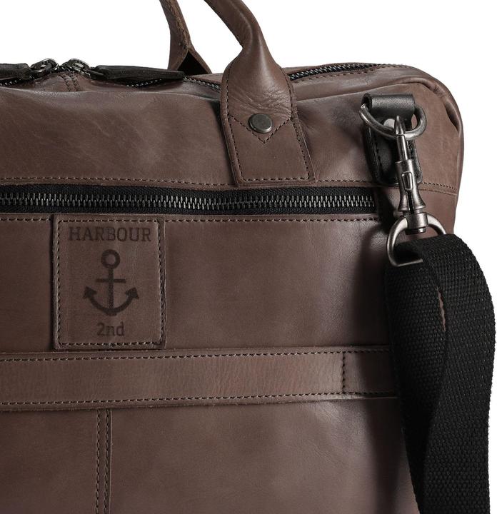 Immagine prodotto Harbour 2nd Urban Poets Aktentasche Leder 50 cm Laptopfach (18.50")