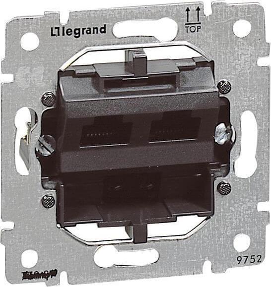 Produktbild Legrand Creo DATENDOSE UTP RJ45 2-Fach KAT6 775830