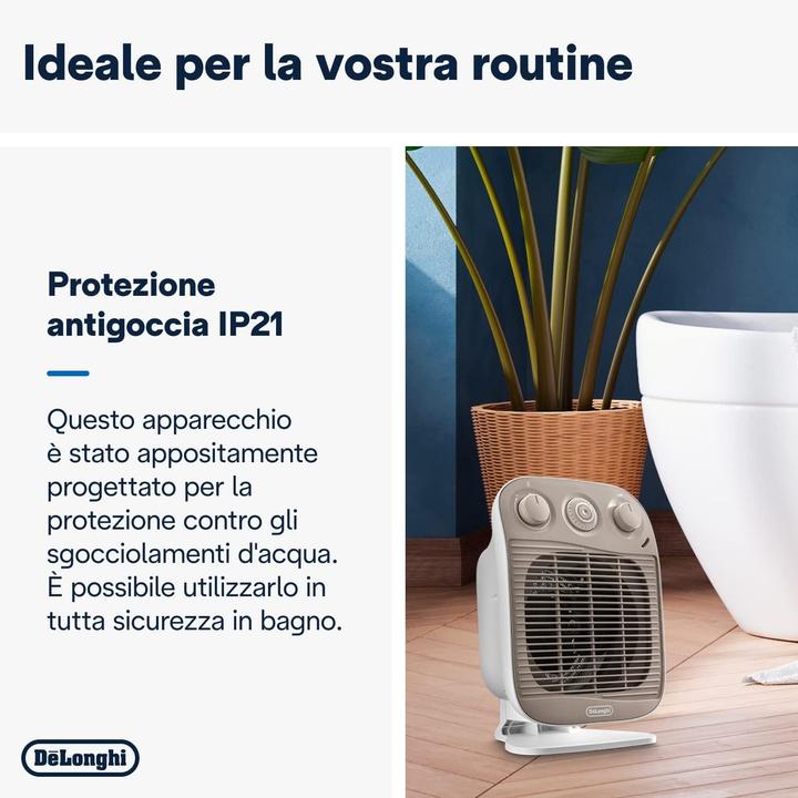 Produktbild De'Longhi HFS50D22 Elektrische Raumheizung Indoor Elektrischer Raumheizlüfter (2200 W)
