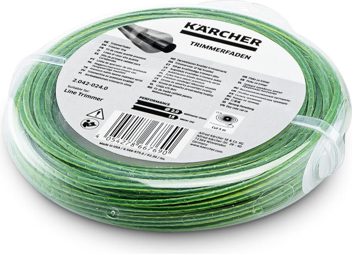 Nutritional values and ingredients Kärcher Professional Trimmer line 2.0 mm, 15 m (Weed whacker)
