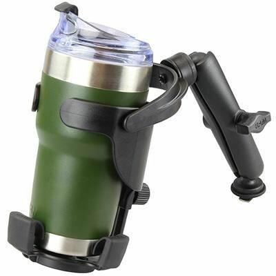 RAM Mounts Level Cup XL W/ Long Arm, Notebook Ersatzteile, Schwarz