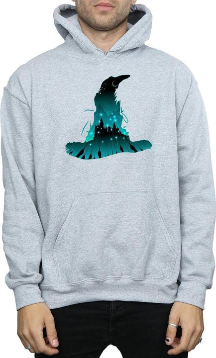 Image du produit - Sweat à capuche HOGWARTS SILHOUETTE - Homme (M)