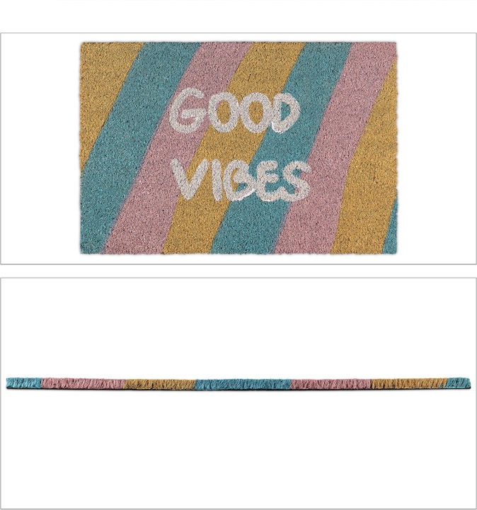 Produktbild Relaxdays Fussmatte (60 x 40 x 1.5 cm)