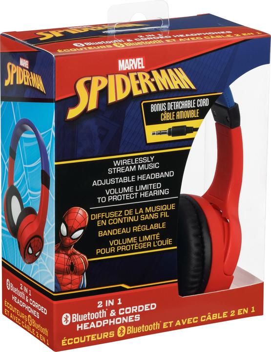 Actual product image Watchitude Ekids - Marvel Spiderman Bluetooth Headphones