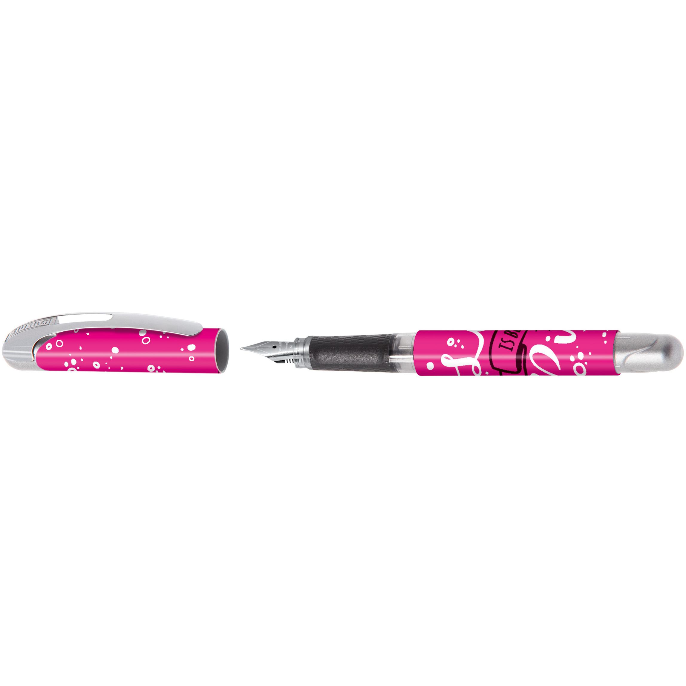 Online, Schreibstifte, Füller Patrone M College (Life is better in pink, 12618 x)