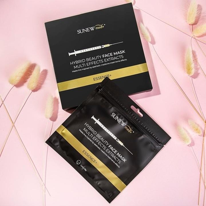 Produktbild SunewMed+ SUNEWMED Essence+ Hybrid Beauty Face Mask maska hybrydowa z peptydami i śluzem ślimaka 28g