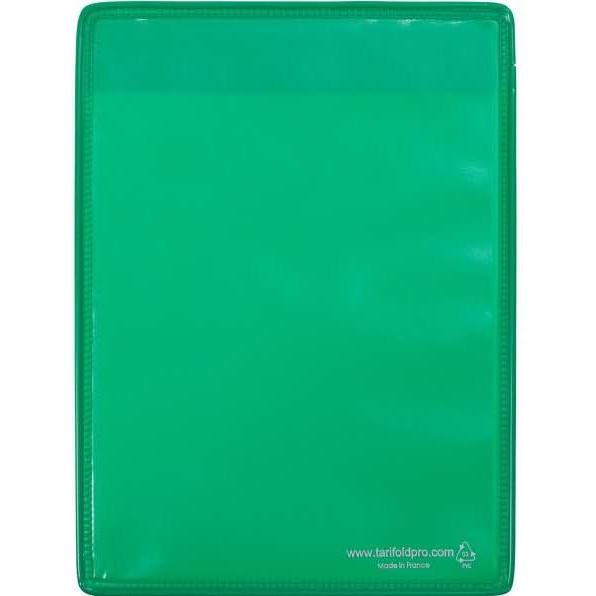 Thumbnail - Tarifold, Informationsschild, Kennzeichnungshülle 166005 A4 hoch PVC gn 10 St./Pack.