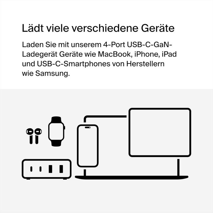 Image du produit Belkin Boost Charge Pro 4-Port GaN Charger (108 W)